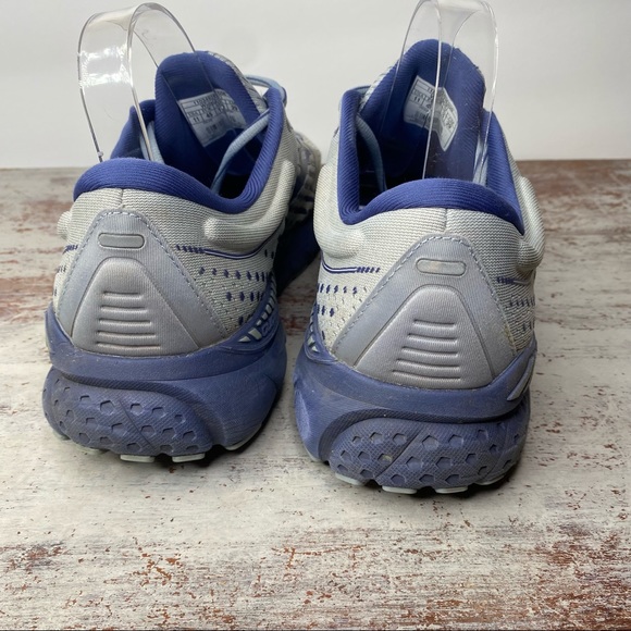 Brooks adrenaline 21 Grey & Navy Blue Athletic shoes 11 wide - Picture 7 of 9